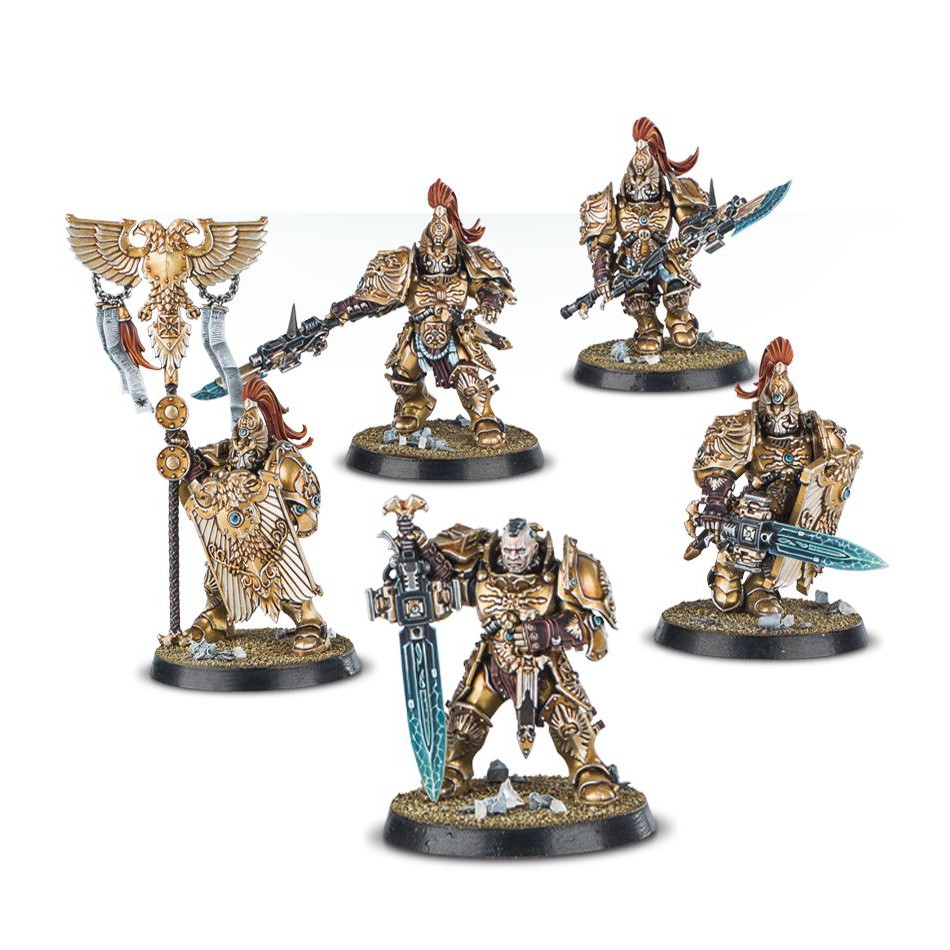 Mô hình nhân vật Warhammer 40k Adeptus Custodes Custodian Guard