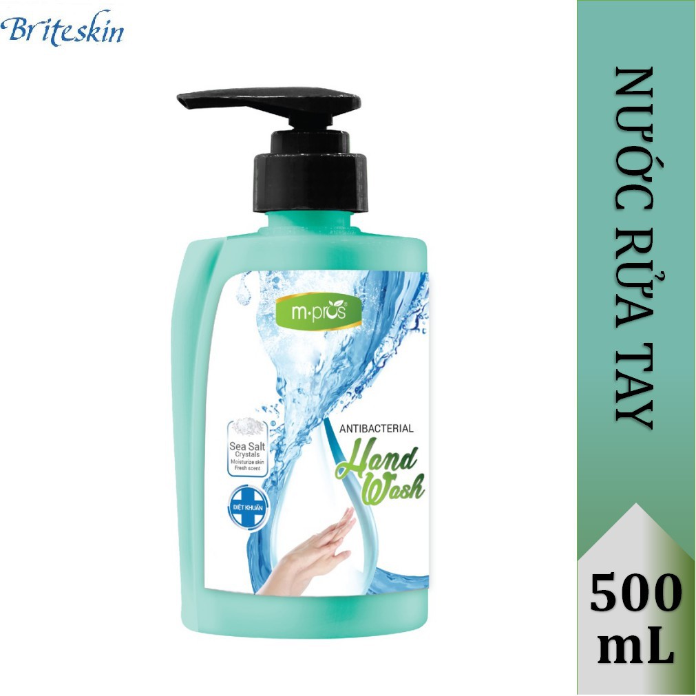 Nước Rửa Tay Diệt Khuẩn M.Pros Chai 500ml (Nhiều Mùi Hương Lựa Chọn) | BigBuy360 - bigbuy360.vn