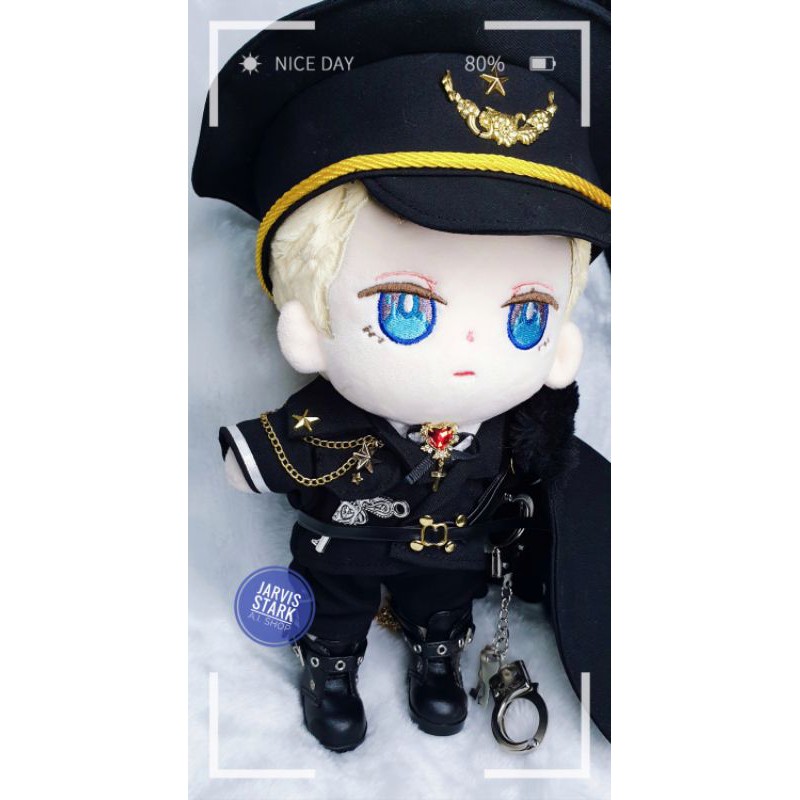 Quần áo búp bê QUÂN PHỤC DOLL IDV/15/20CM
