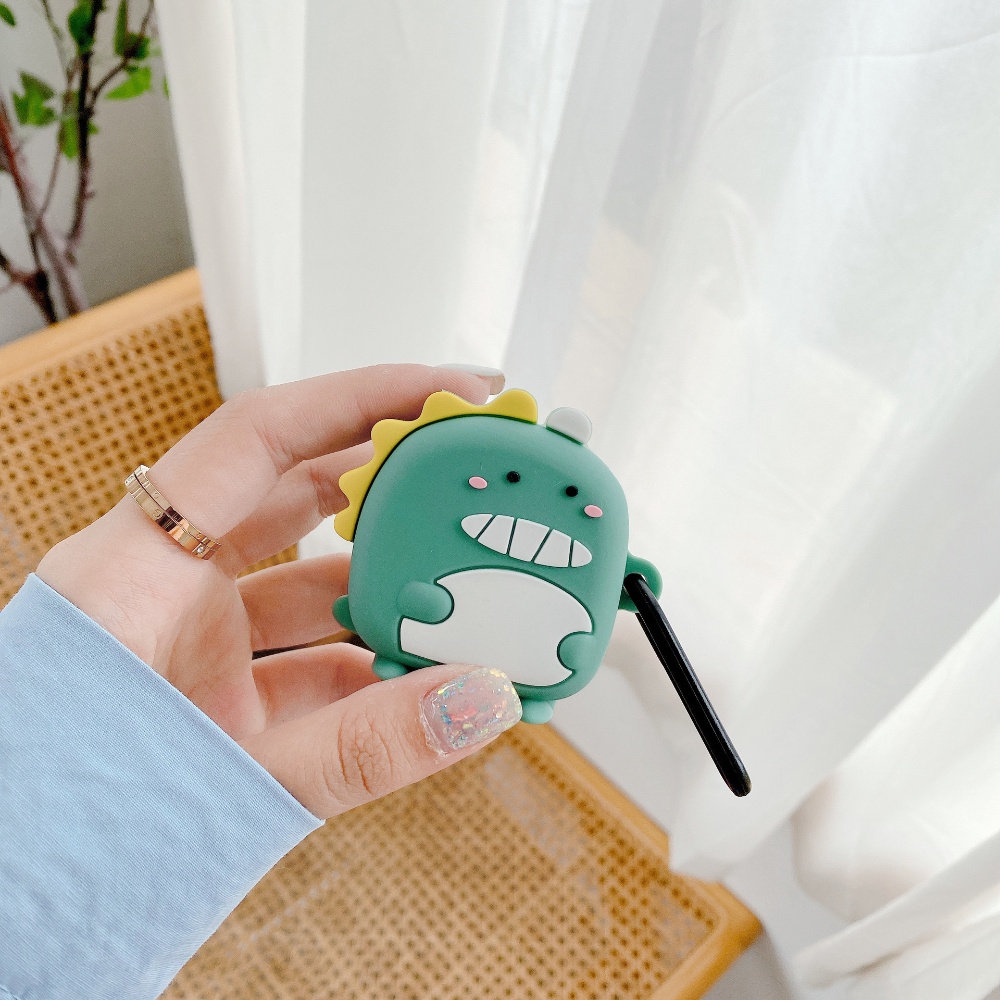 Vỏ bảo vệ hộp sạc tai nghe Baseus Wm01 Tws Baseus Wm01 bằng silicone mềm hình hoạt hình dễ thương