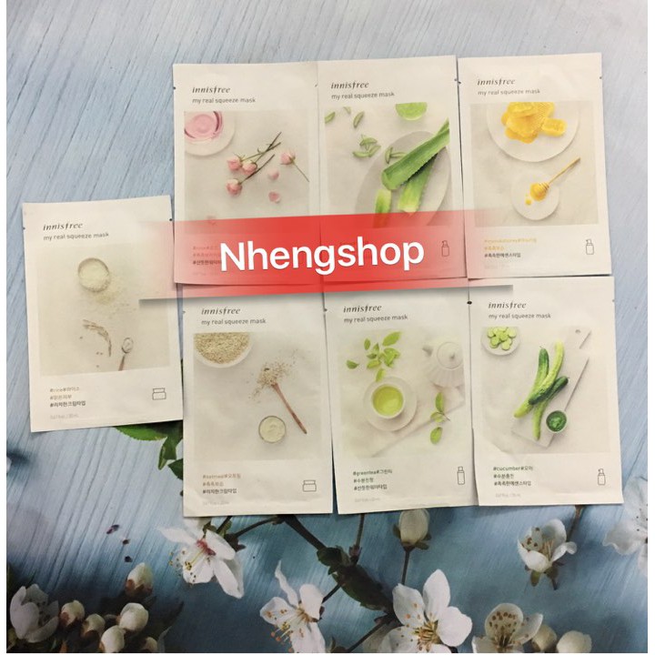 [Mẫu mới] Mặt nạ giấy Innisfree