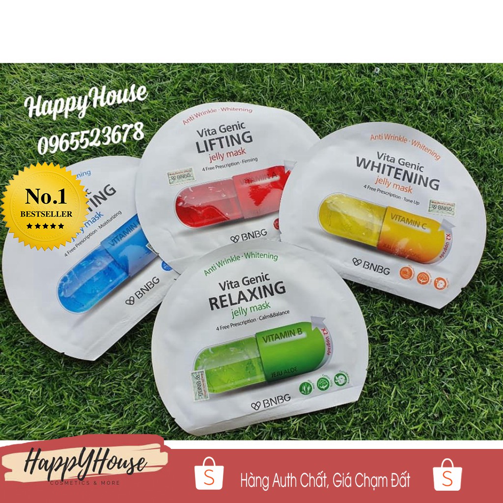 Mặt Nạ BNBG Mặt Nạ Dưỡng Da BNBG Vita Genic Jelly Mask Banobagi