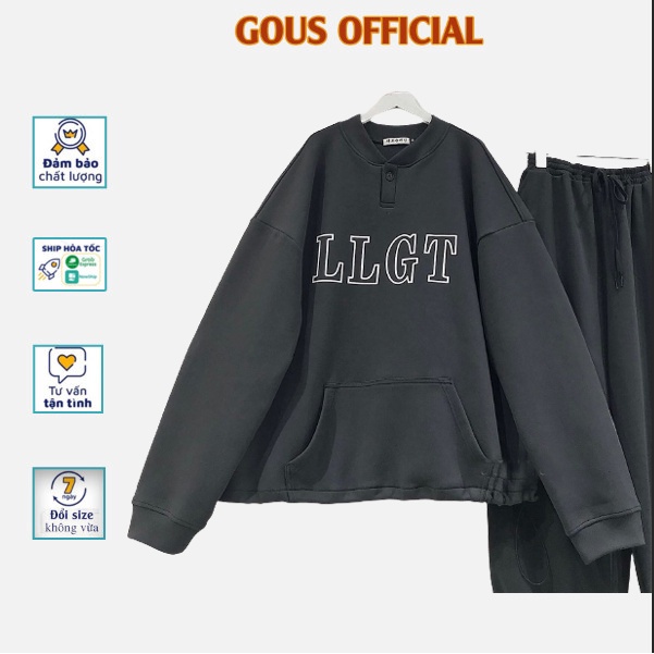 [MẪU THU ĐÔNG 2021] Áo Sweater Nữ Form Rộng LLGT Phong Cách Hàn Quốc  Áo Sweater Unisex Vải Nỉ Cotton Dày Dặn - 1817 | BigBuy360 - bigbuy360.vn