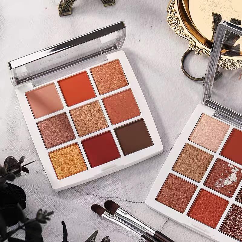 Bảng Phấn mắt Nhũ Lì 9 ô WODWOD STAR Eyeshadow W731