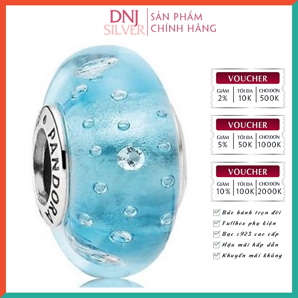 Charm bạc 925 cao cấp, bộ tổng hợp các mẫu charm bạc DNJ để mix vòng charm - Bộ sản phẩm từ DINH1 đến DINH16