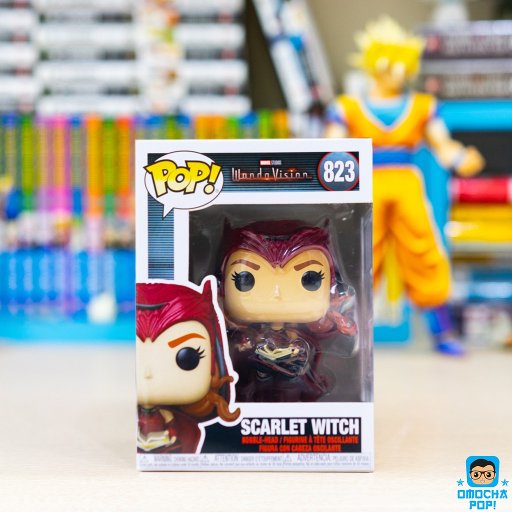 Mô Hình chính hãng Funko Marvel WandaVision Pop! Scarlet Witch 823