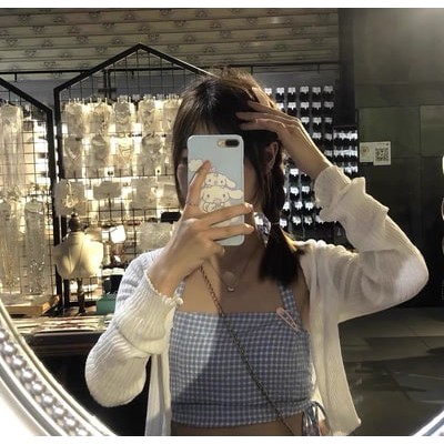 [Chào hè ⛱]Cardigan ngắn mùa hè dài tay cổ V sắc màu | BigBuy360 - bigbuy360.vn