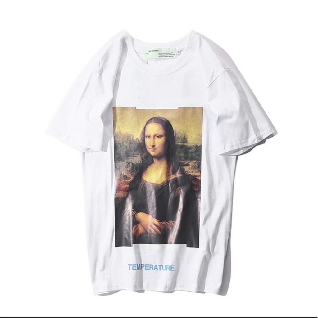 Áo phông offwhite monalisa,Offwhite