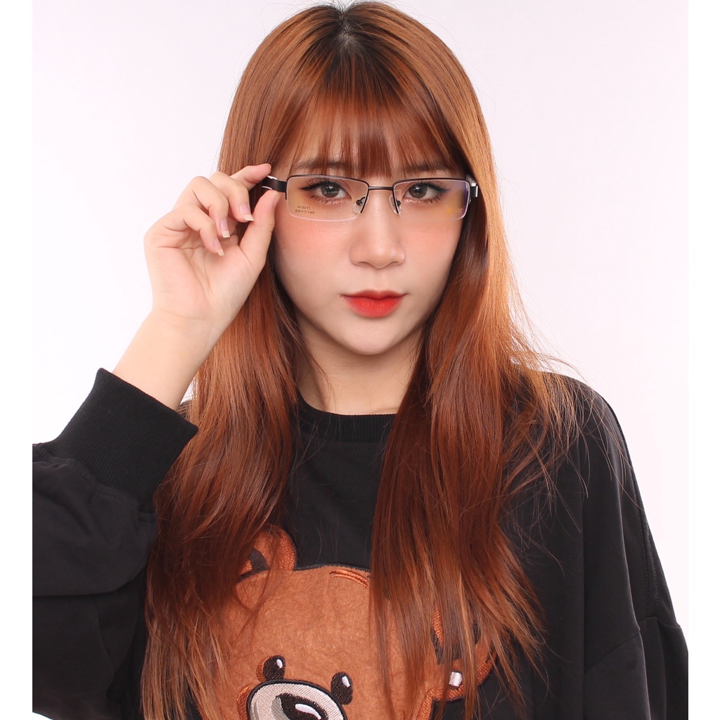 Gọng kính hợp kim xẻ cước siêu nhẹ siêu bền hợp thời trang Ouress - h5011