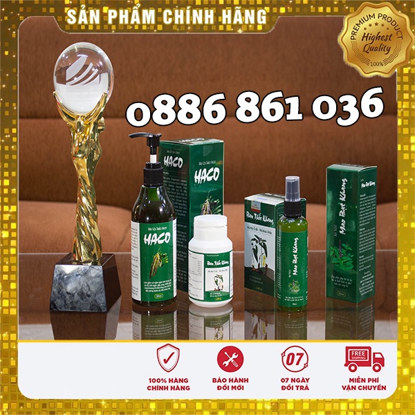 Xịt Tóc Mao Bạt Khang - Haco