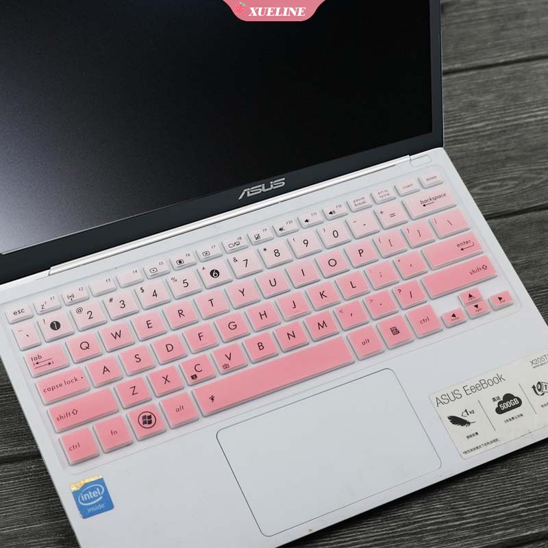 Miếng Dán Bàn Phím Silicon Siêu Mỏng Chất Lượng Cao Cho Asus Vivobook E203Na E202 Tp200 11.6 Inch