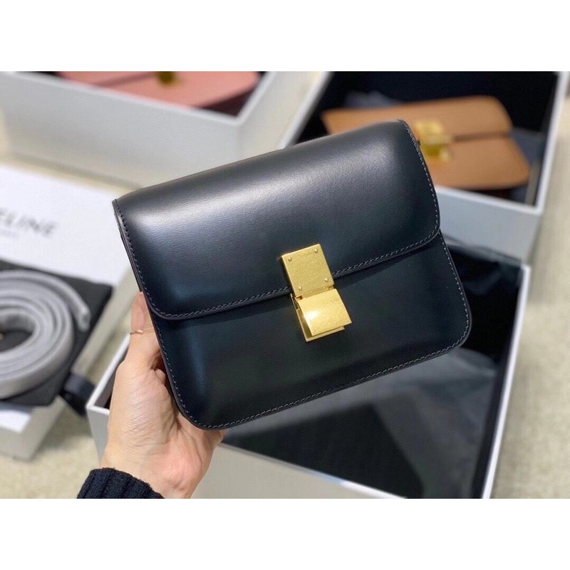 Túi xách Celine màu đen và hồng size 20 cm rất đẹp