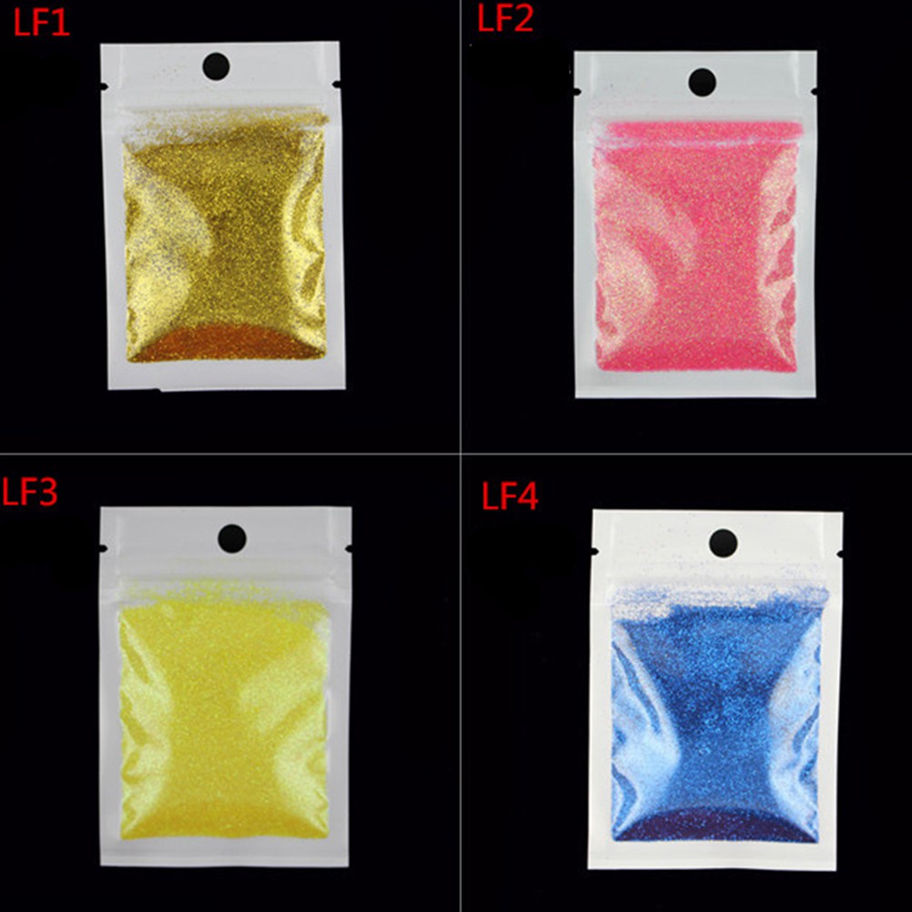 [Hàng mới về] Gói 100g bột vẽ móng tay 12 màu chọn lựa làm Nail cao cấp DIY