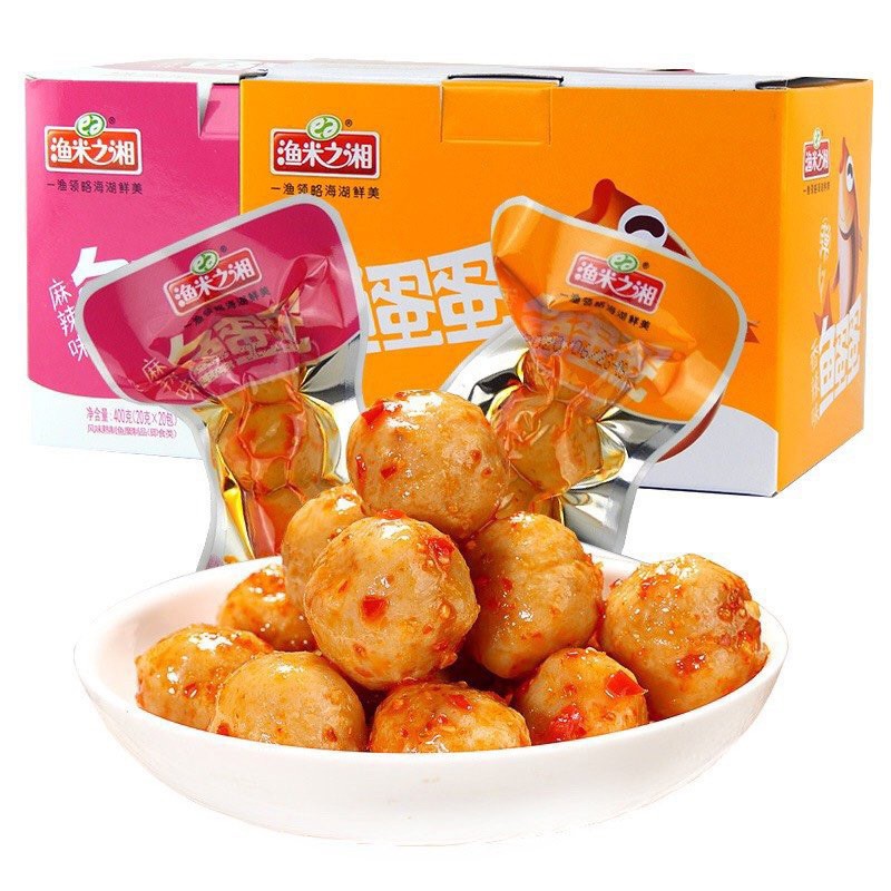Chả cá, chả mực viên cay tẩm vị