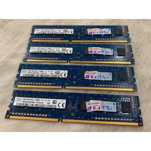 Ram PC DDR3 2GB, 4GB Buss 1333Mhz- 1600Mhz Desktop Bóc máy