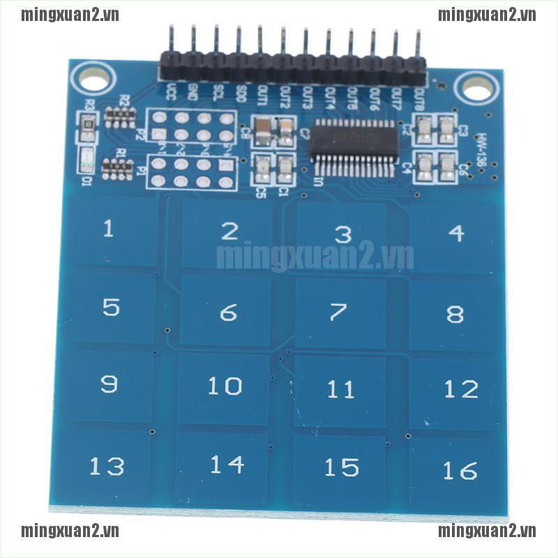 1 Mô Đun Công Tắc Cảm Biến 16 Kênh Ttp229 Cho Arduino Vn