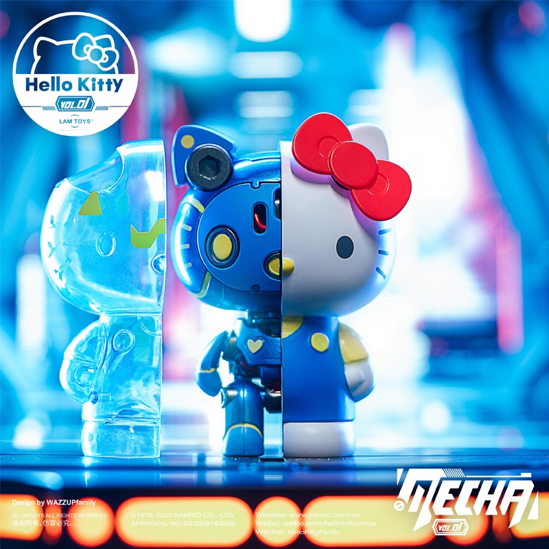 Mô Hình Mèo Hello Kitty Xinh Xắn Dùng Để Trang Trí