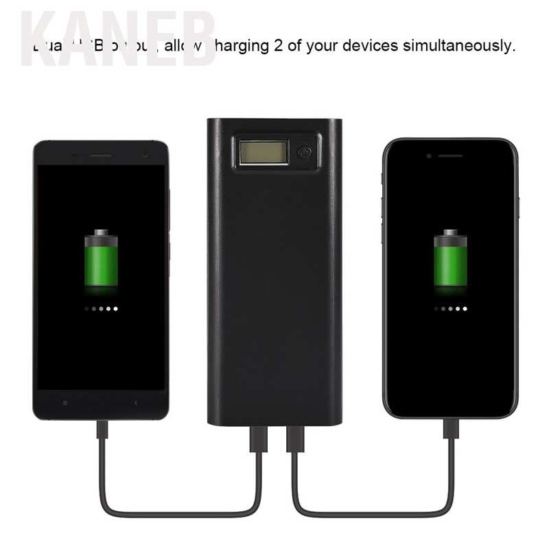 Bộ Sạc Dự Phòng Tự Làm 20000mah Micro Usb Loại C Có Đèn Led