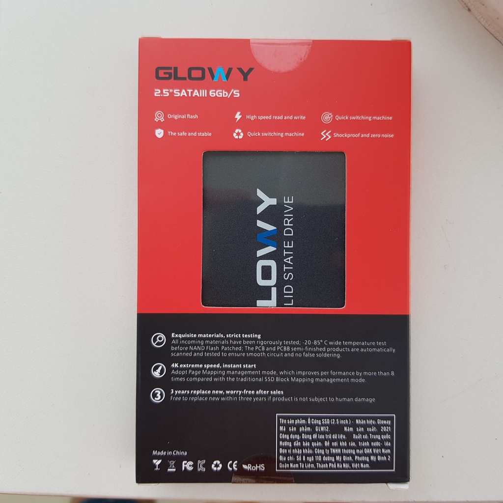 Ổ SSD 120G cài sẵn về chỉ gắn là dùng