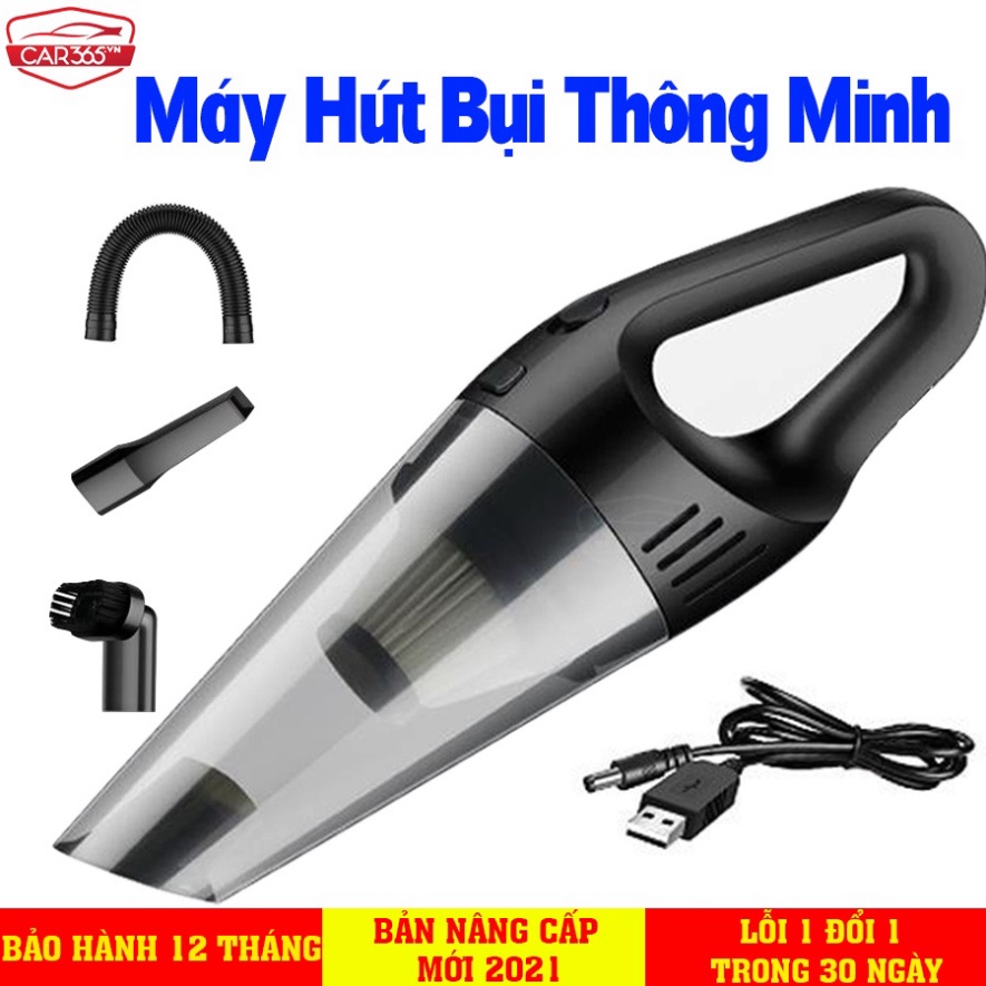Máy hút bụi không dây cho xe ô tô thời thượng - Hút mạnh, vận động siêu mềm và tiện nghi