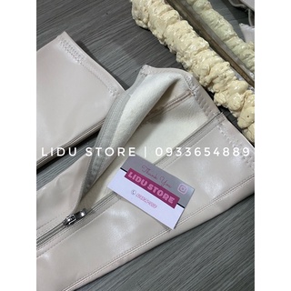 GIÀY BOOT-BỐT DA CAO GÓT MŨI NHỌN CAO CẤP ÔM CHÂN