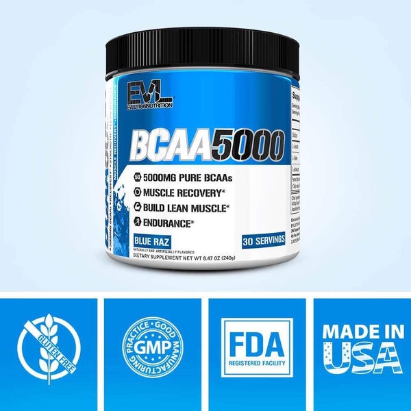 Dinh Dưỡng Hồi Phục Cơ Bắp Và Tăng Sức Bền Khi Tập Luyện Evlution Bcaa 5000 30 Lần Dùng