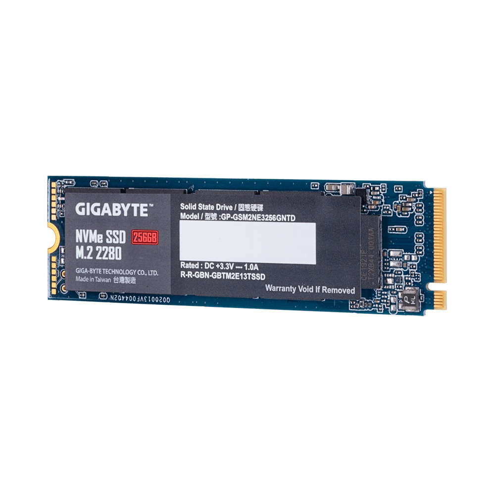 Ổ cứng SSD Gigabyte 256GB M.2 2280 PCIe NVMe Gen 3x4  -