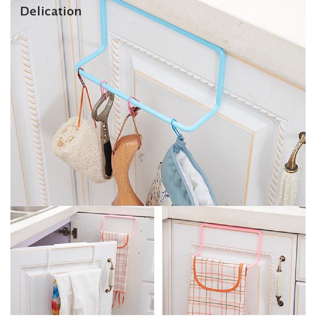 1 Giá Đỡ Treo Khăn Gắn Tủ Chén / Nhà Bếp / Phòng Tắm Tiện Lợi