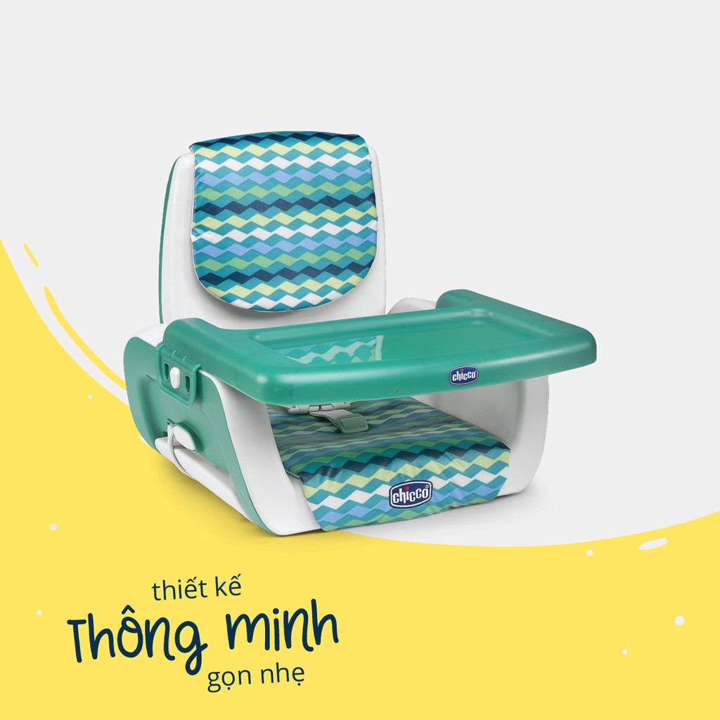 3679 Ghế ăn Mode sóng xanh Chicco