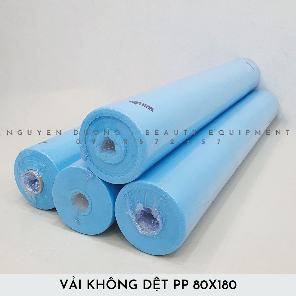 Vải Không Dệt Lót Giường, Trải Giường Phun Xăm, Spa, Thẩm mỹ - Cuộn 50 Miếng 80x180