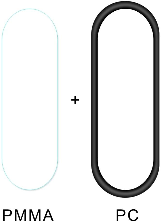 Set 2 Kính Cường Lực 3d Bảo Vệ Màn Hình Dành Cho Xiaomi Mi Band 4