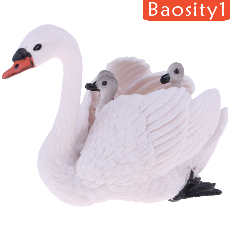 1 Mô Hình Thiên Nga Trắng Dễ Thương Cho Bé