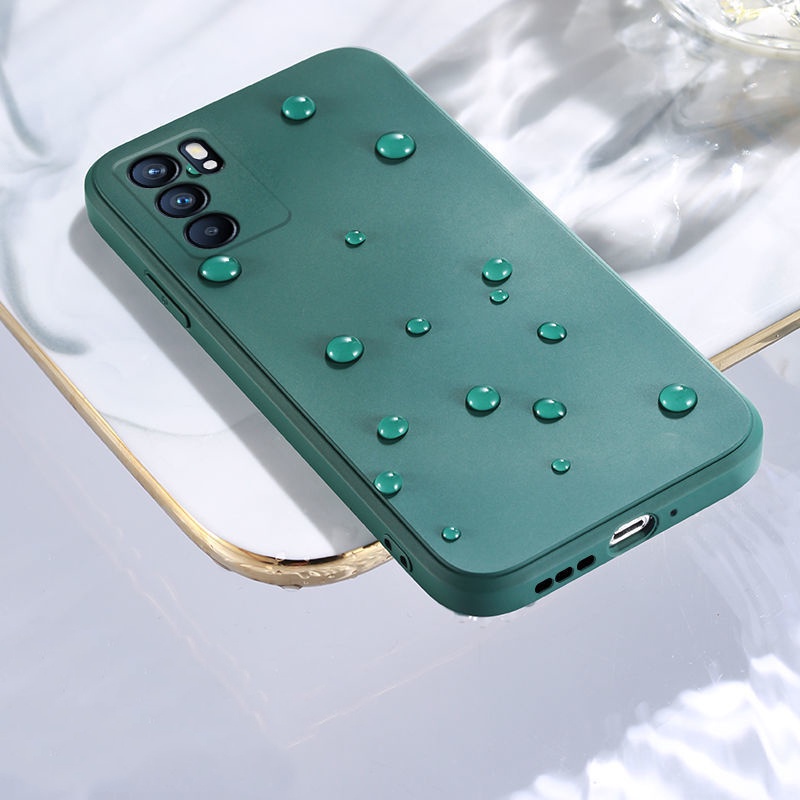 Ốp điện thoại silicon chống sốc cao cấp dành cho OPPO Reno 6Z 6 Pro 5 A16 A74 A54 4G 5G