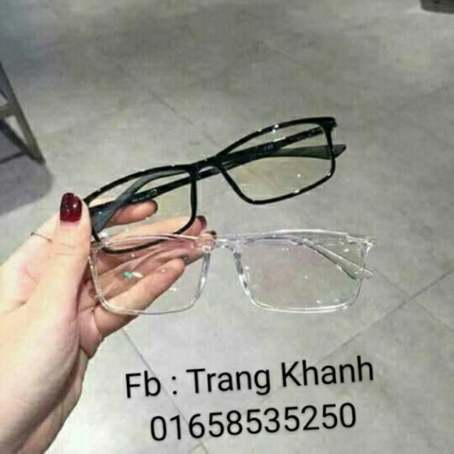 Kính gọng dẻo giả cận