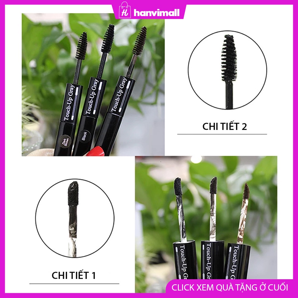 Nhuộm tóc tức thì, mascara nhuộm tóc ( màu nhuộm giữ tác dụng cho đến khi gội đầu) 새치커버 (커버일회용)