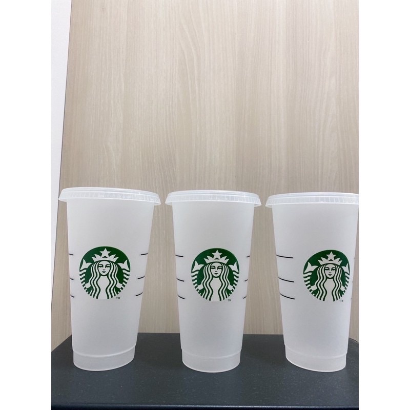 Ly nhựa nước lạnh tái sử dụng Starbucks Reusable cold cup Original size venti