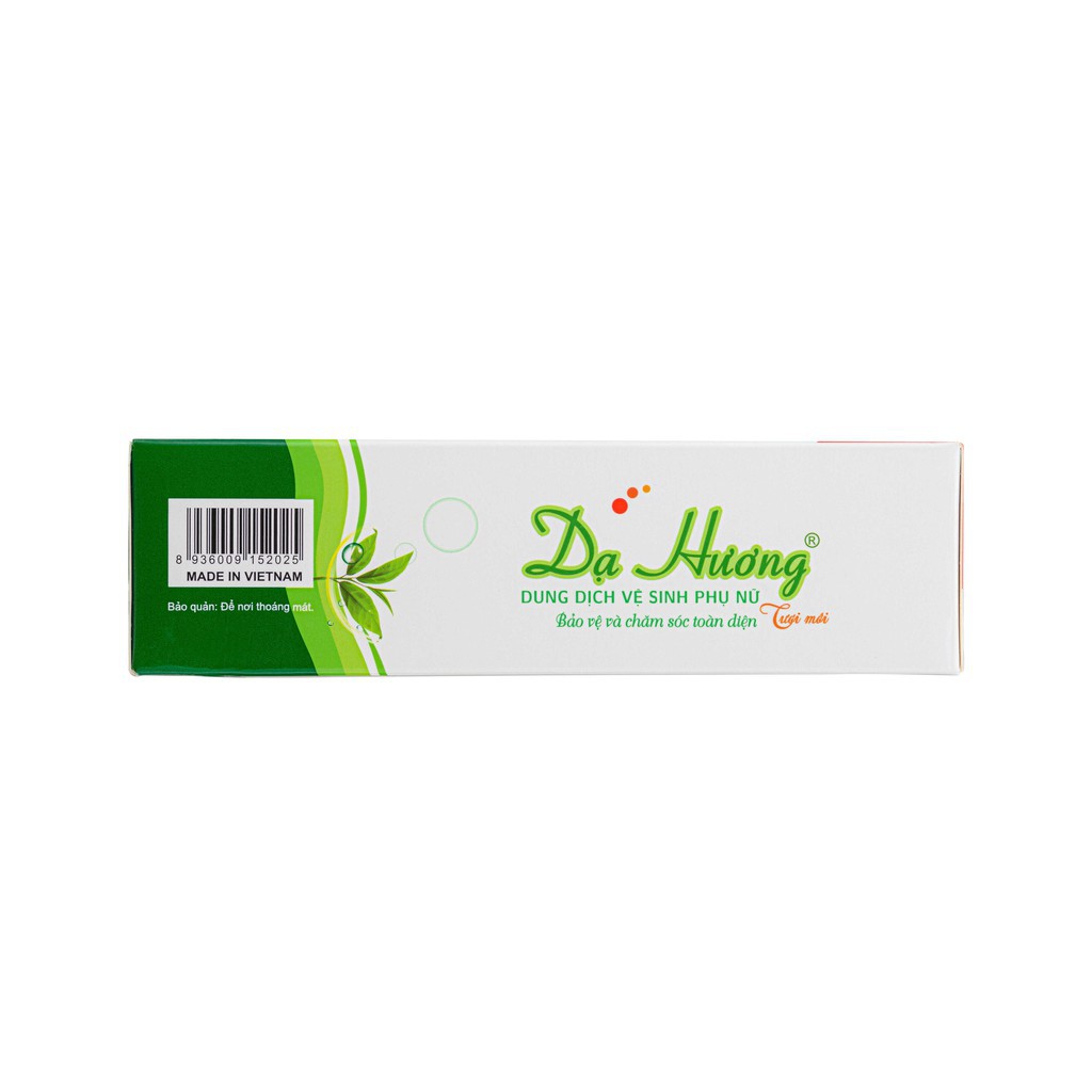 Dung dịch vệ sinh phụ nữ Dạ Hương trà xanh dạng vòi xịt 120ml - Hương thơm dịu nhẹ tươi mát DH5 01