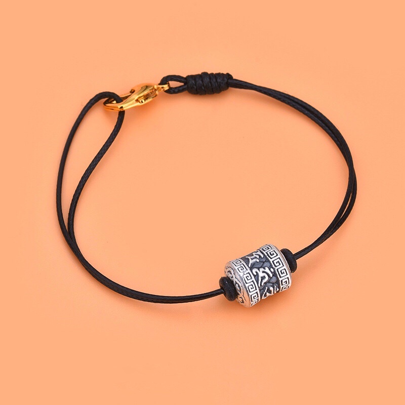 Charm bạc trụ lục tự - MH688