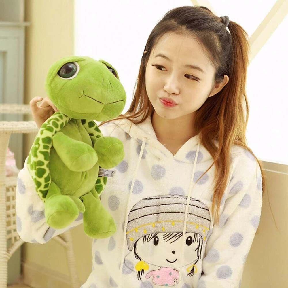 Rùa Nhồi Bông Màu Xanh Lá Xinh Xắn Dễ Thương