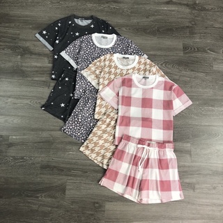 [MỚI]Bộ short cotton lụa da cá Talbots
