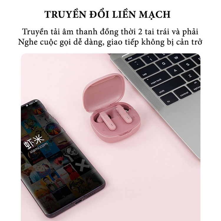 Tai Nghe Bluetooth WAVE300 TWS Tai Nghe Nhét Tai Không Dây Tích Hợp Micro Âm Thanh Nổi HIFI Khử Tiếng Ồn Pavu Tech