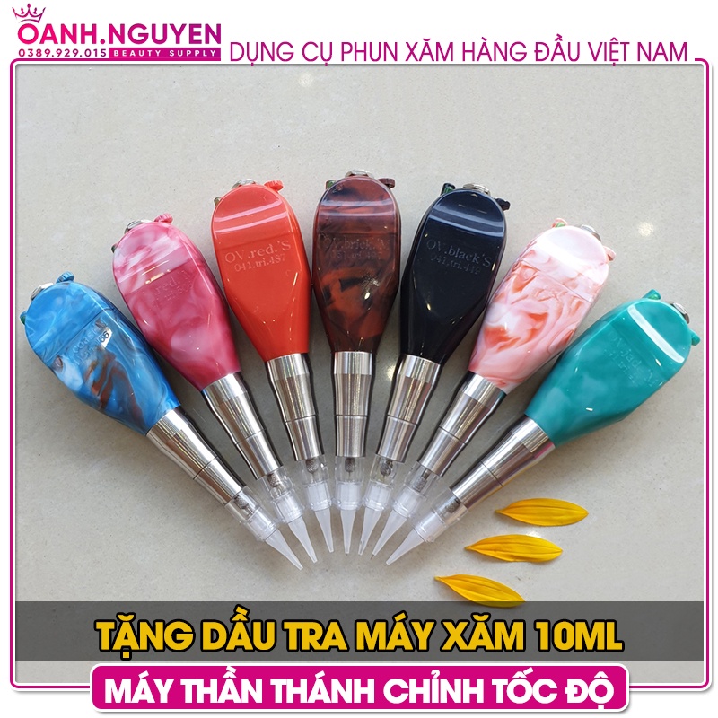 Máy Phun Xăm Thần Thánh (Tặng dầu tra máy 10ml + Kim ngòi)