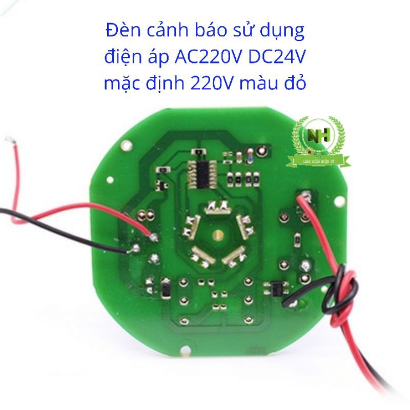 ĐÈN XOAY CẢNH BÁO (LED) CÓ CÒI VÀ KHÔNG CÒI TB- 72D/DJ 24V-220V