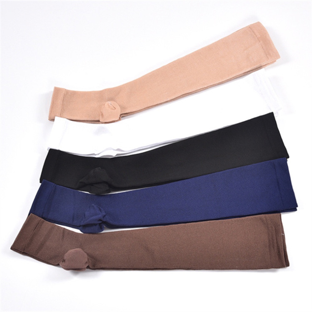 Vớ Nén Nylon Cao Đến Đầu Gối Giảm Đau Dành Cho Nam Nữ