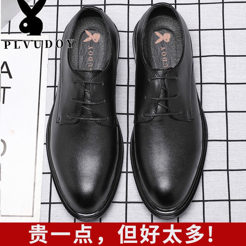Giày da nam cao cấp mới mùa xuân hè phiên bản Hàn Quốc của xu hướng công sở trang trọng mặc giản dị Anh