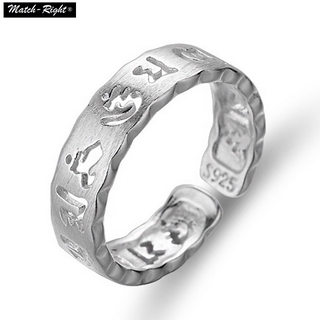 Nhẫn hở hình mặt cười có thể điều chỉnh cỡ nhẫn phong cách vintage 5040