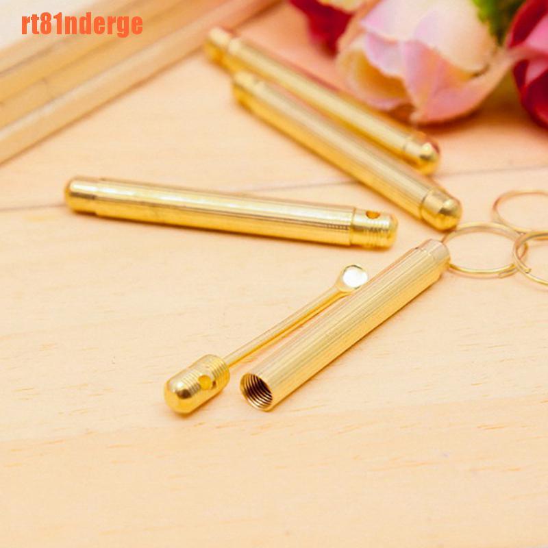 Dụng Cụ Lấy Ráy Tai Màu Vàng Gấp Gọn Tiện Dụng