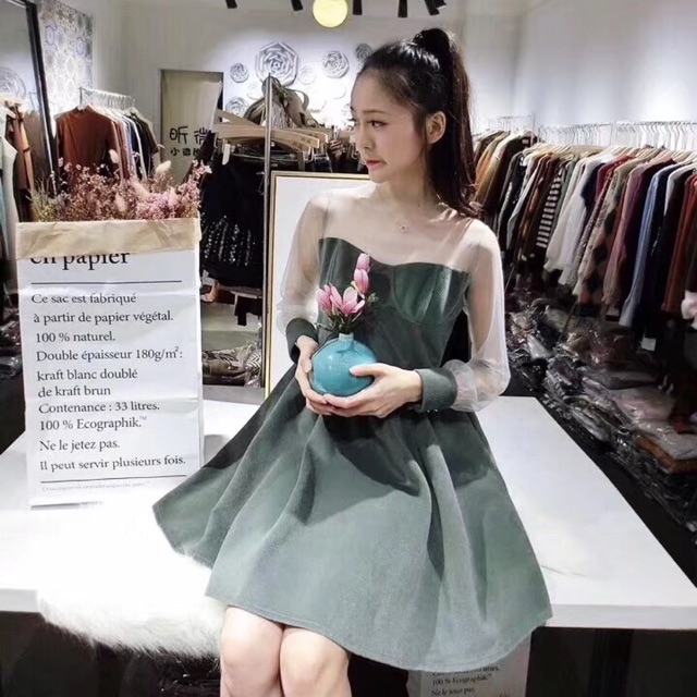Váy xoè tiểu thư