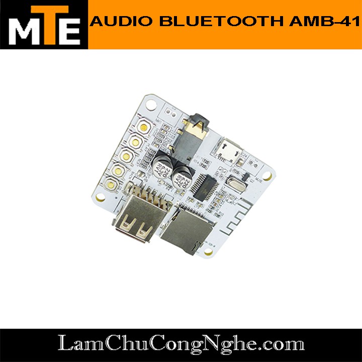 Mạch giải mã âm thanh MP3 lossless từ thẻ nhớ, usb tích hợp giải mã âm thanh không dây Bluetooth AMB-41  bản quốc tế