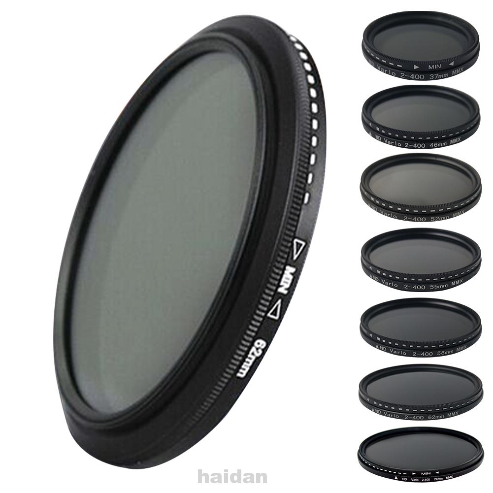 Aluminum Alloy Adjustable Practical Accessories Variable Portable Photography Light Reduction ND Filter